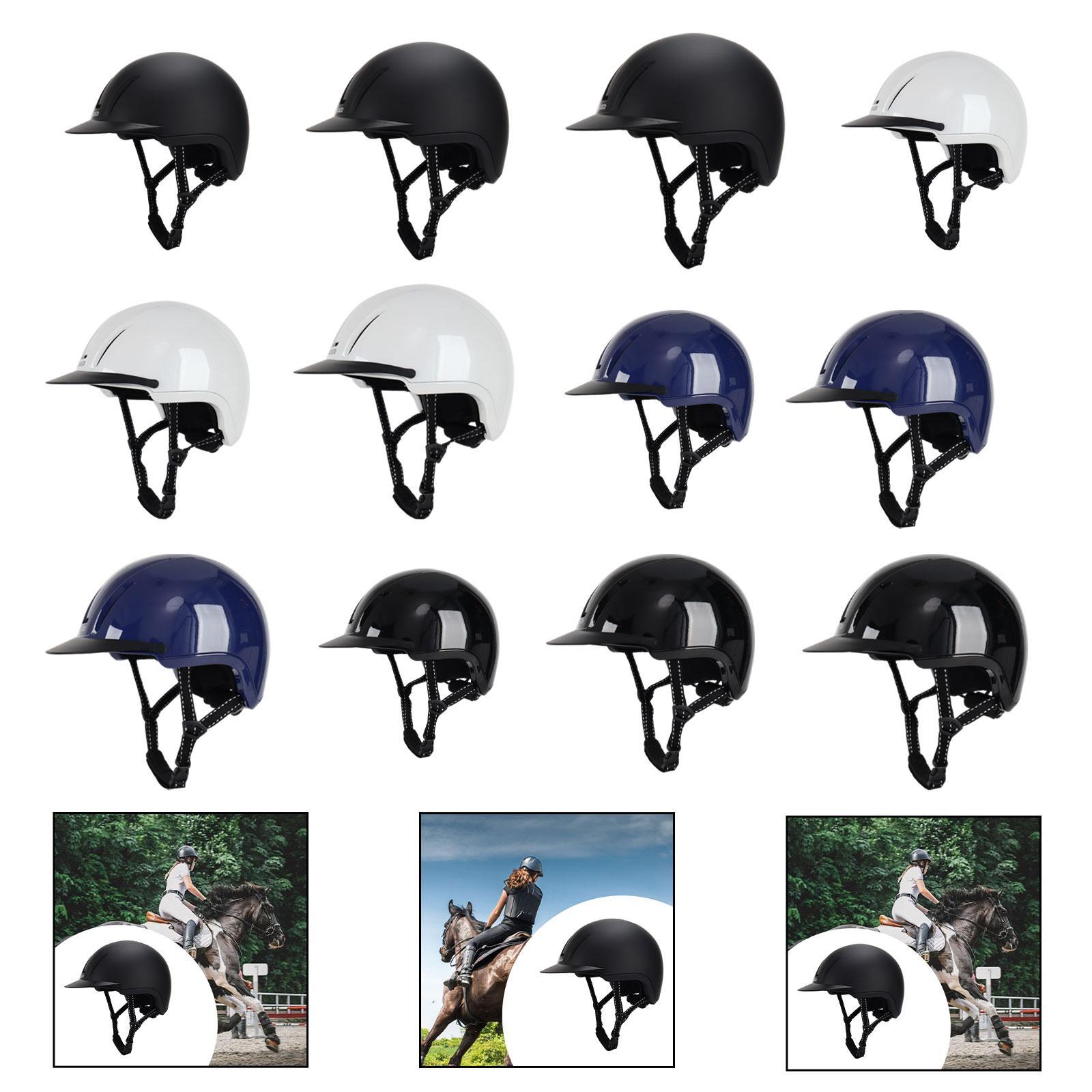 Equestrian Helmet - Capacete equestre de tamanho completo, capacete