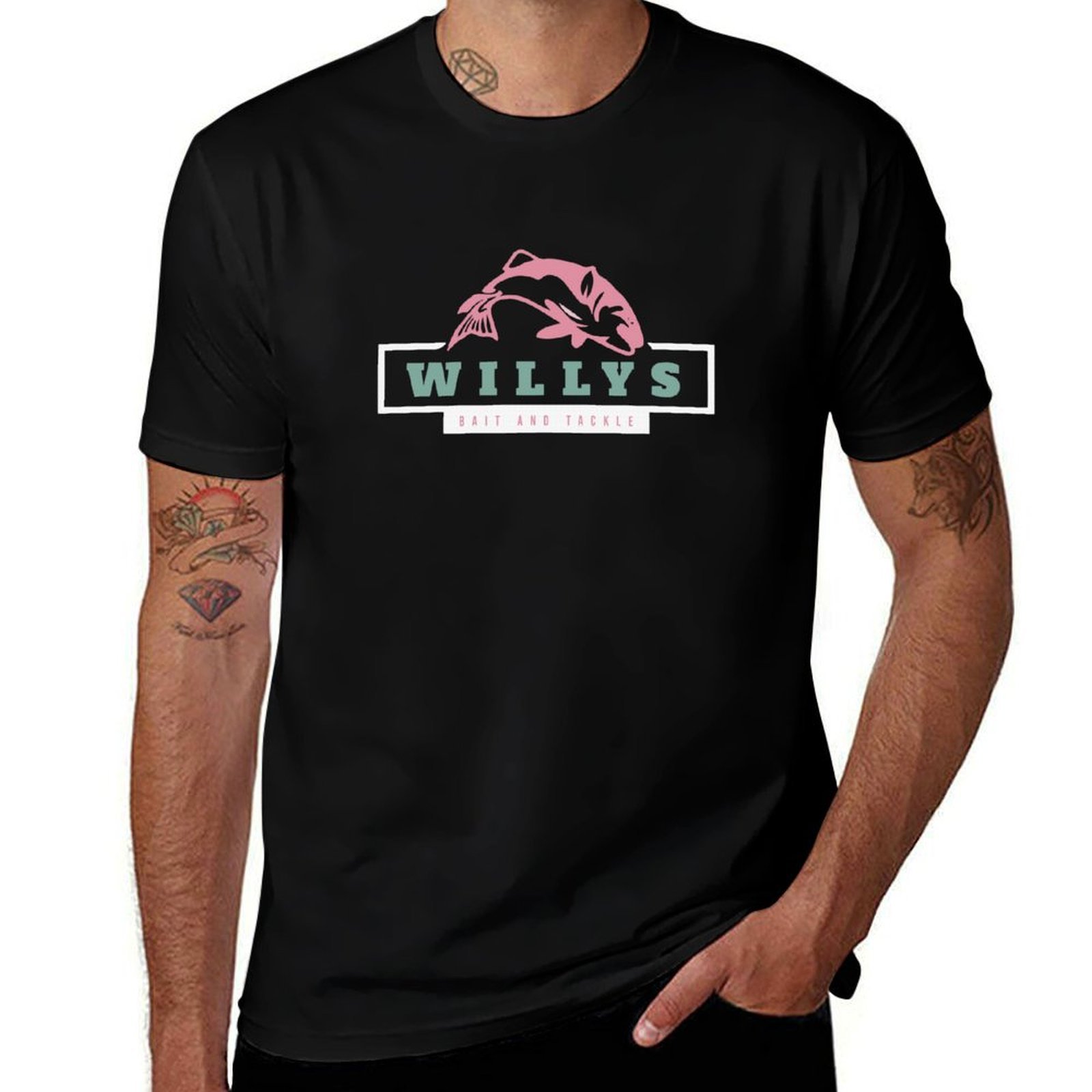 Outdoor Sports Store - Camiseta de manga curta para esportes