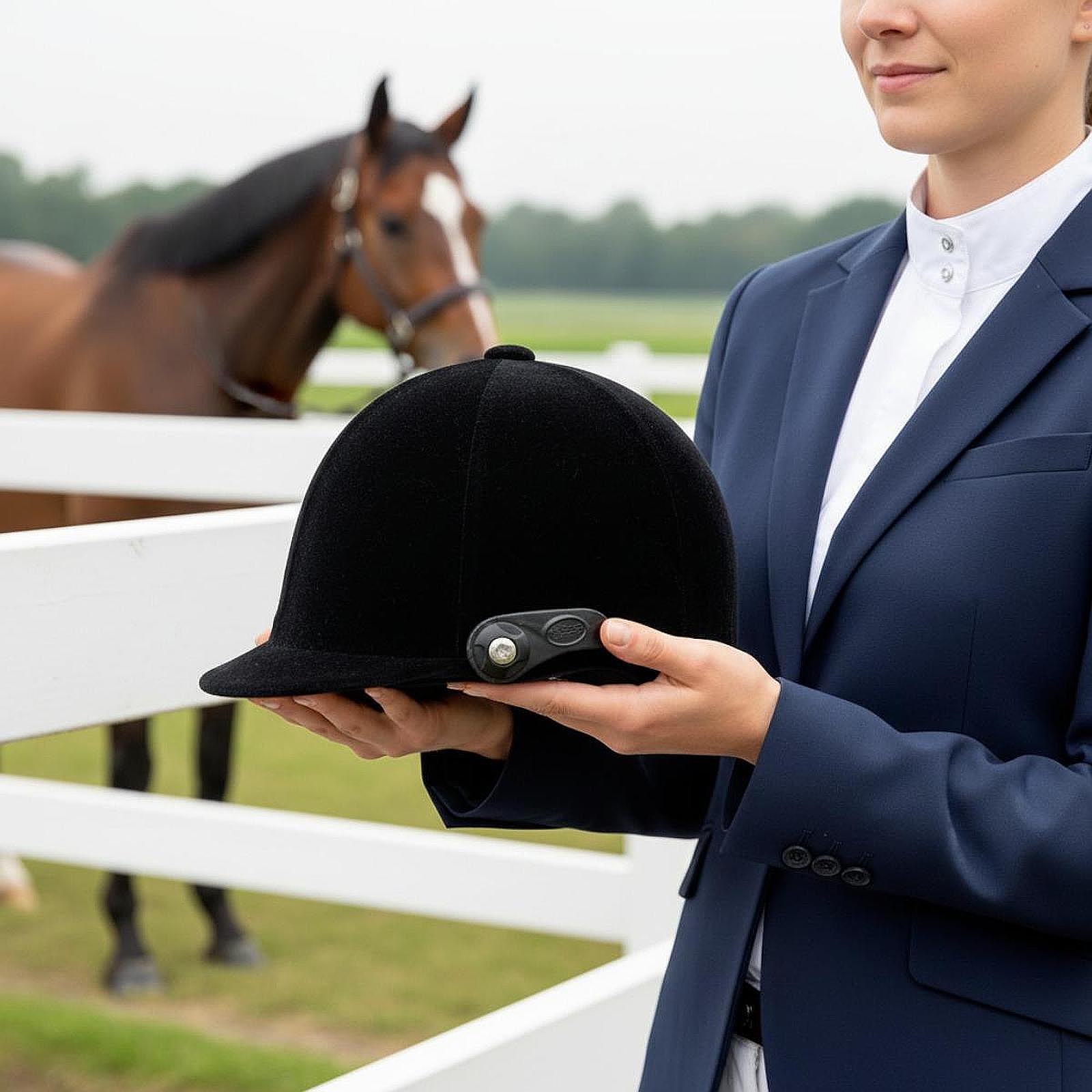 Equestrian Helmet - Capacete de Equitação Respirável para Proteção