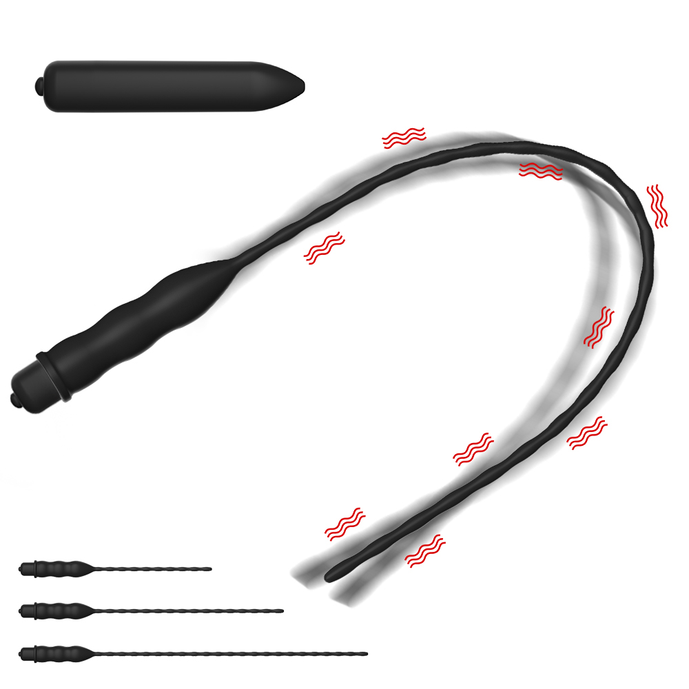 Lunge Line Horse - Vibrador Uretral de 10 Frequências, Estimulador