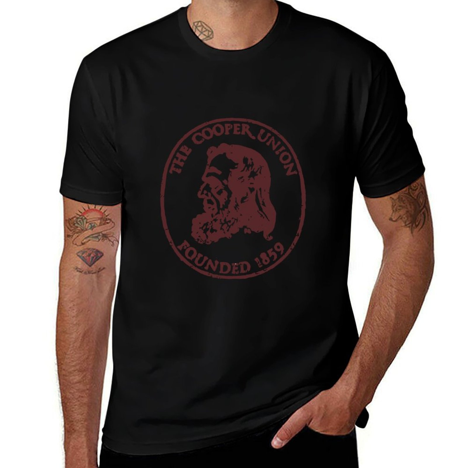 Academy Sports Outdoor - Camiseta da Academia Cooper Union, de