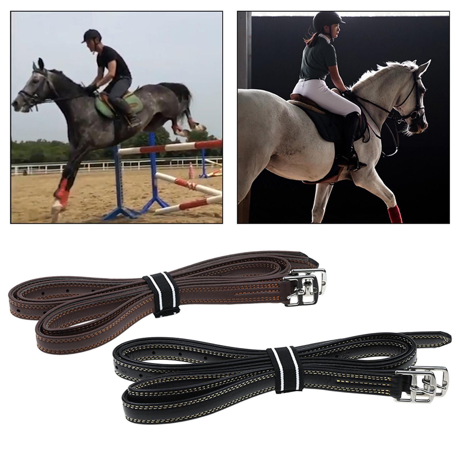2 Peças de Couro para Estribos - Lunge Line Horse avaliação e preço