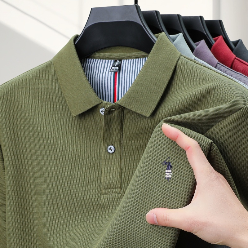 Camisa POLO clássica de verão  - Polo Shirt Equestrian avaliação e preço