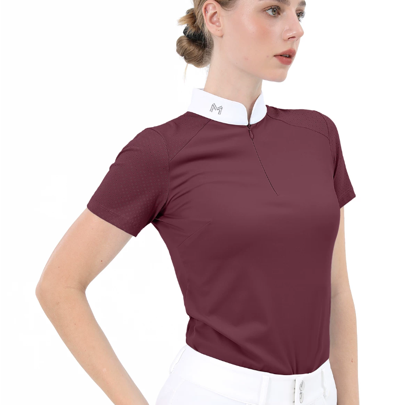 Camiseta Polo Feminina Profiss - Polo Shirt Equestrian avaliação e preço