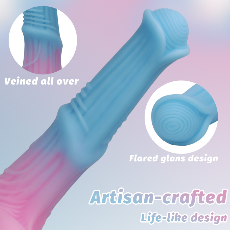 Plug Anal Azul e Rosa, Dildo M - Lunge Line Horse avaliação e preço