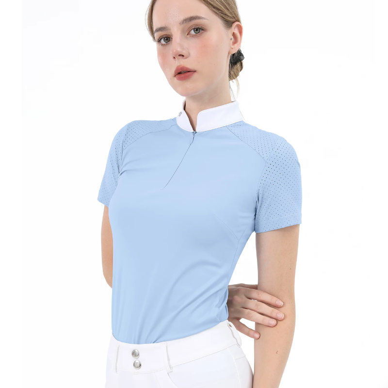 Camisas Polo Femininas para Co - Polo Shirt Equestrian avaliação e preço