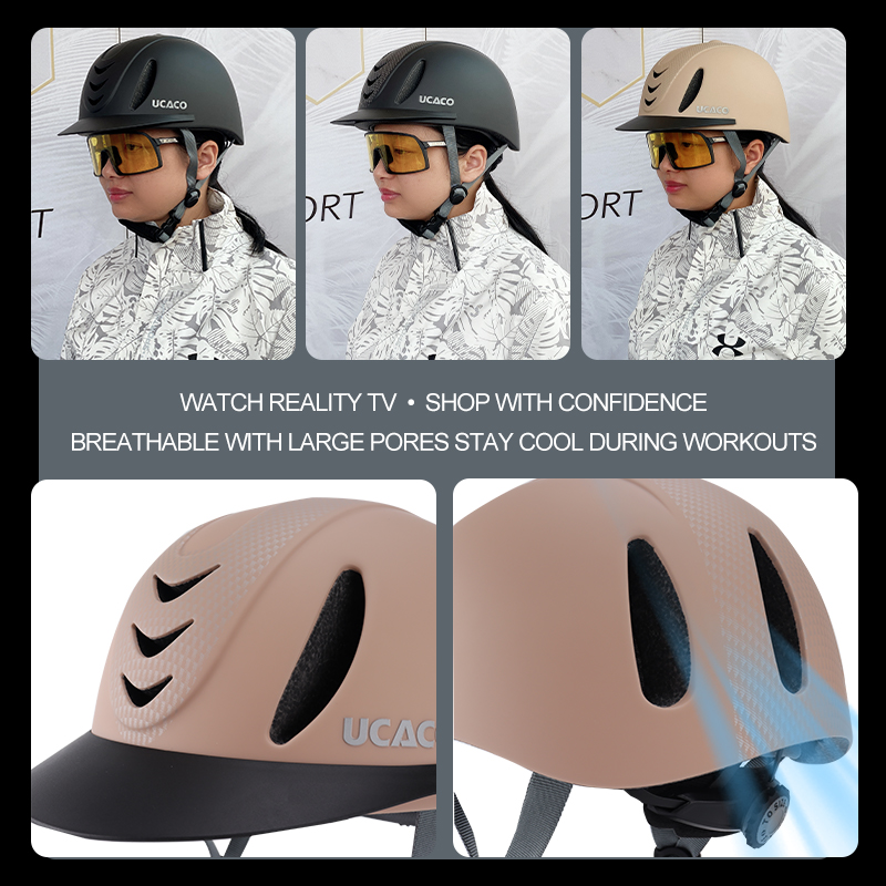 Capacete de Equitação UCACO pa - Equestrian Helmet avaliação e preço