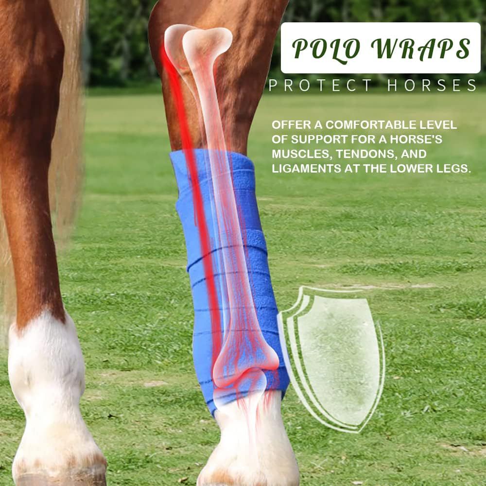Pacote com 4 Protetores de Per - Polo Wraps Fleece avaliação e preço