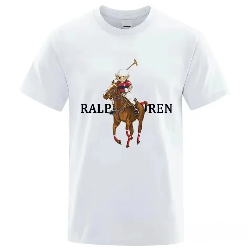 Camiseta Equestre Preta Bordad - Polo Shirt Equestrian avaliação e preço