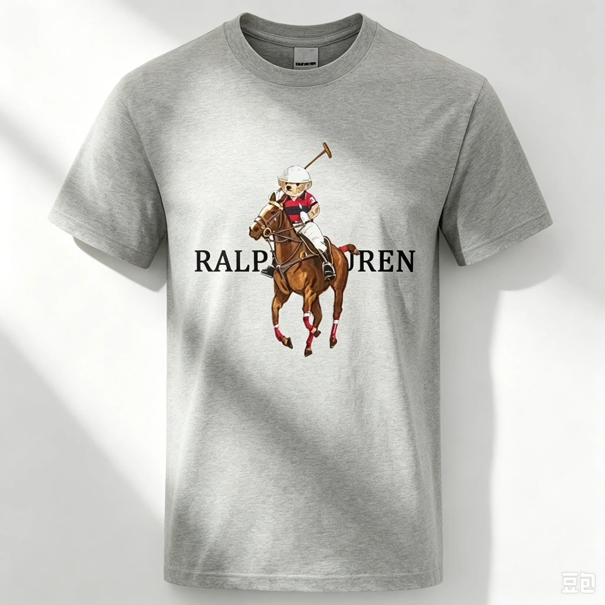 Camiseta Equestre Preta Bordad - Polo Shirt Equestrian avaliação e preço