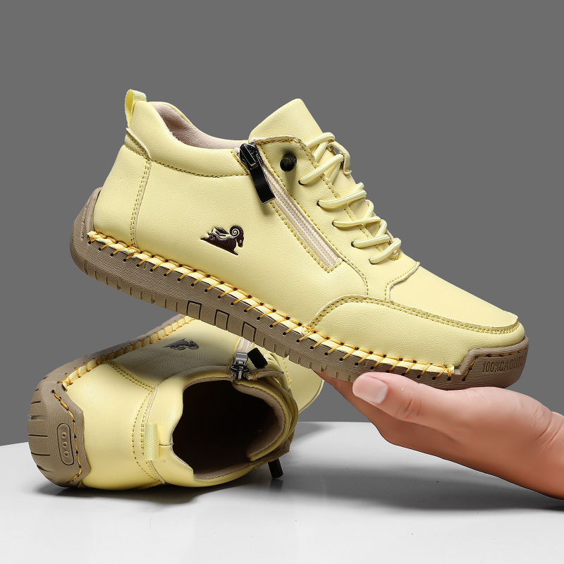 Tênis feminino de couro artesa - Outdoor Sports Shoes avaliação e preço
